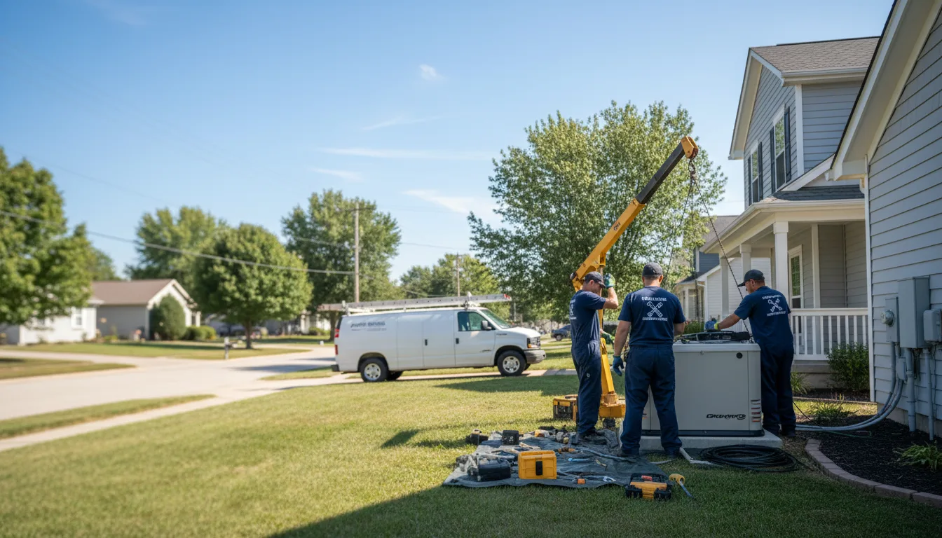 Generator Installation in Williamson, GA near me